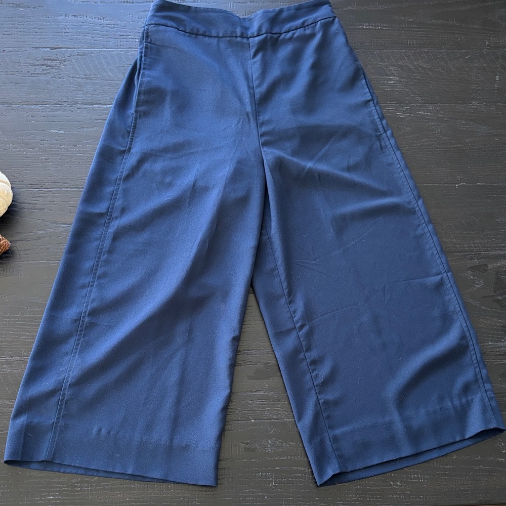 Madewell Navy Elastic Waist Pants
